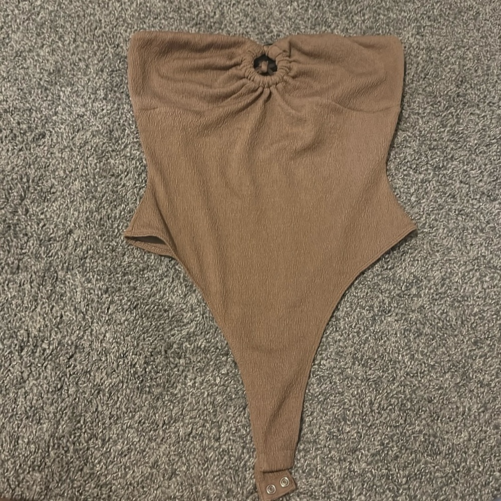 Brown size L body suit